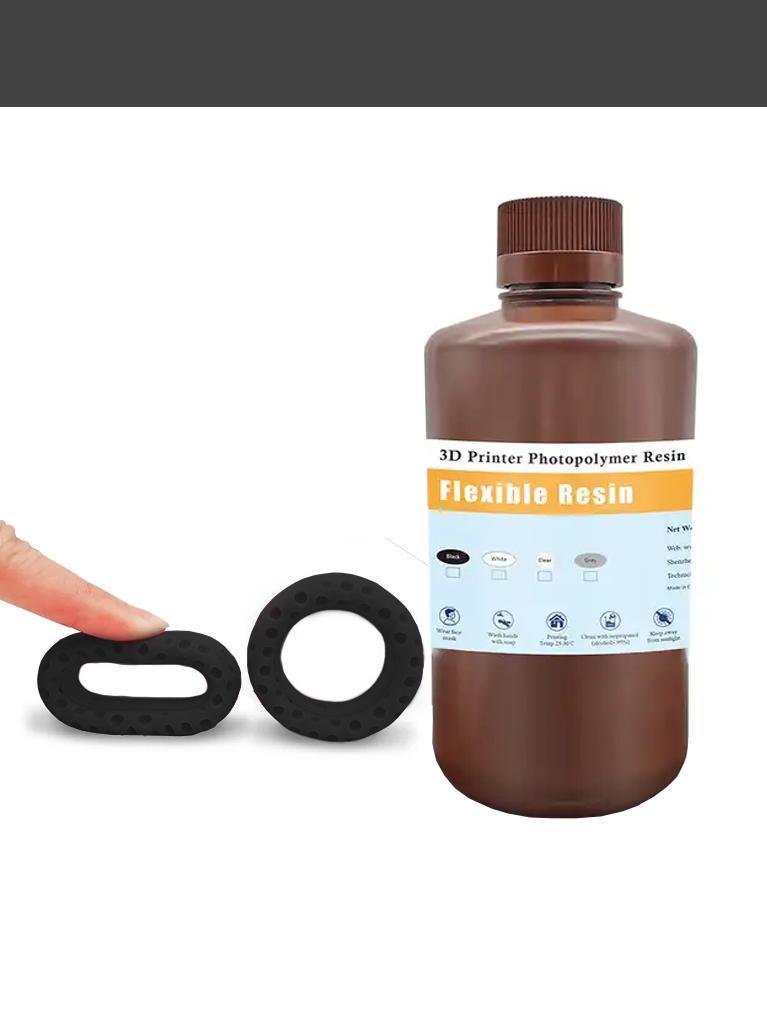Resina 3D Flexible 1Kg - JamgHe - Imagen 3