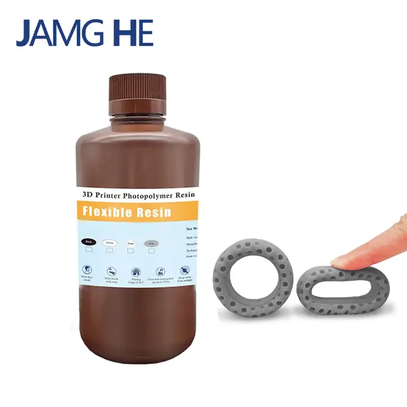 Resina 3D Flexible 500g - JamgHe - Imagen 5