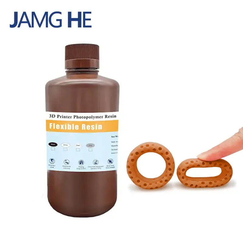 Resina 3D Flexible 500g - JamgHe - Imagen 6