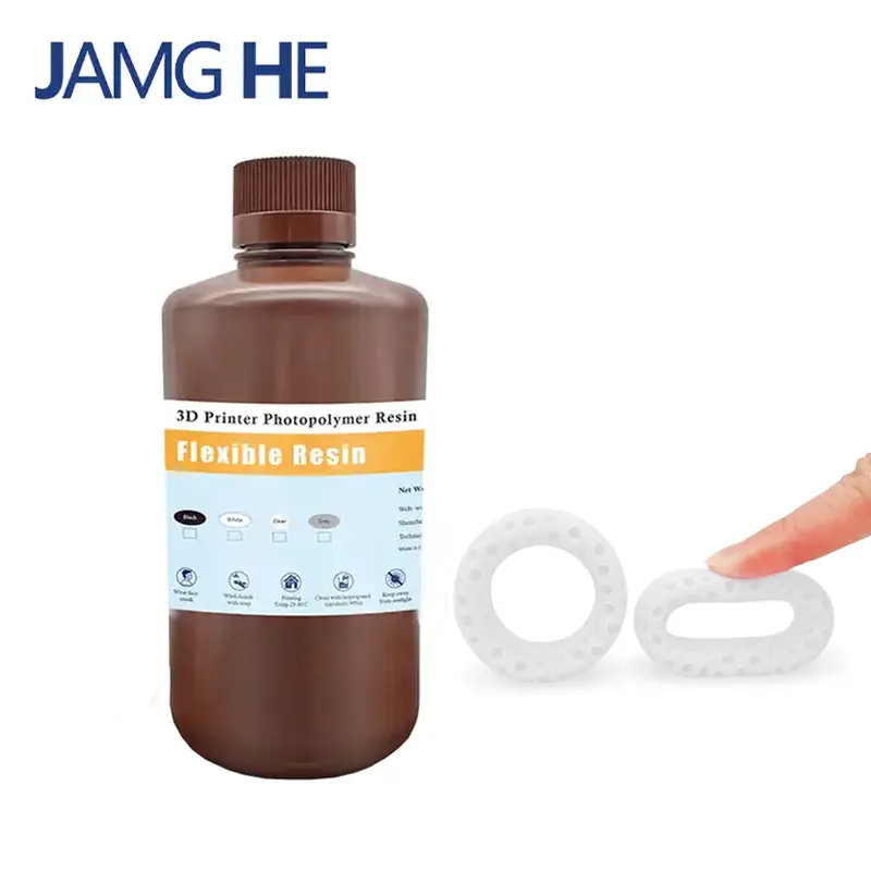 Resina 3D Flexible 500g - JamgHe - Imagen 2