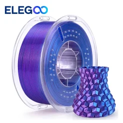 Alternative view of Filamento 3D PLA-Silk Dual Color 1.75mm - Elegoo